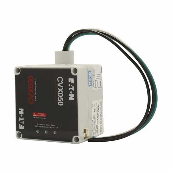 Eaton Surge Protection Device, 3 Phase, 480V, 3 Poles, 3 Wires - CVX050-480D