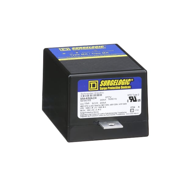 Square D Surge Protection Device, 3 Phase, 277/480V AC, 4 Wires, 240 kA - MA4IMA24