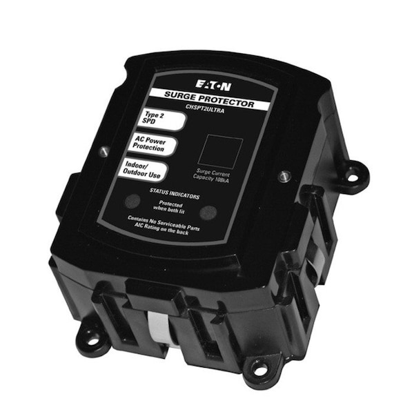 Eaton Surge Protection Device, 1 Phase, 120/240V, 2 Poles, 2 Wires - CHSPT2ULTRA