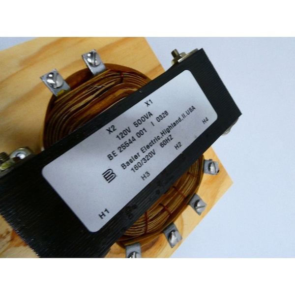 Basler Electric 1PH 500VA 160/320V-AC 120V-AC VOLTAGE TRANSFORMER - BE25544001