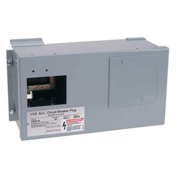 Siemens Bus Plug Enclosure, 60A, 120/240V AC, XQ, 3 Phase, 4 Wire - BPJA6GE