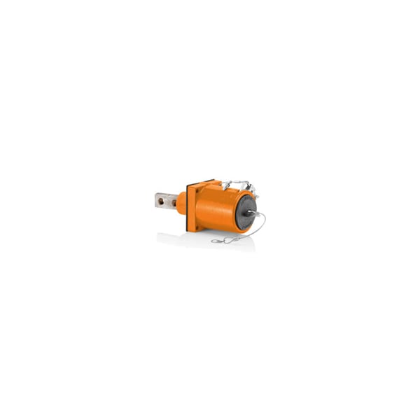Leviton Double Hole Busbar, 1135A, 1000V AC, 1 Phase, 1 Wire - 49FR2-XO