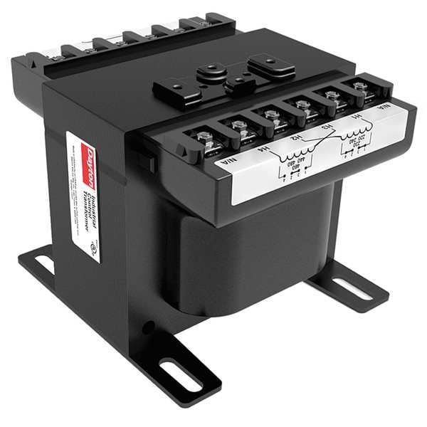 Dayton Control Transformer, 5 kVA, 115°C, 120V AC, 208/240/480V AC - 31EJ61