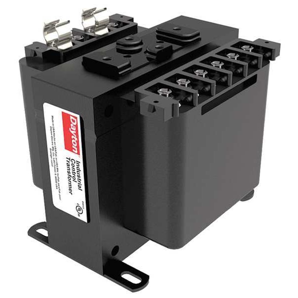 Dayton Control Transformer, 150 VA, 80°C, 24V AC, 208/240/277/380/480V AC - 31EJ24