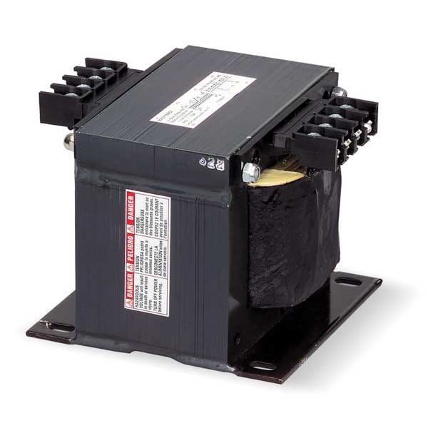 Square D Control Transformer, 350 VA, Not Rated, 80°C, 120V AC, 240/480V AC - 9070T350D1