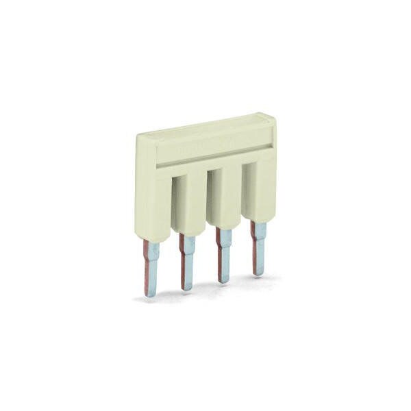 Wago PUSH-IN TYPE JUMPER BARS, 3-WAY GREY INSULATED,  - 378740