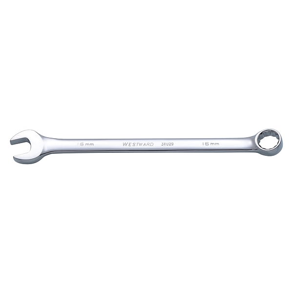 Llave combinada de punta abierta Westward, métrica, tamaño de 16 mm - 3XU29