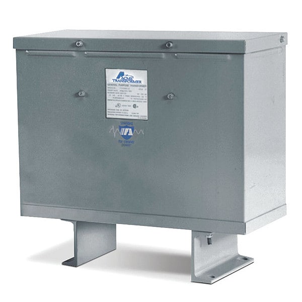 Acme Electric General Purpose Transformer, 45 kVA, NEMA 3R, 115°C, 120/208V, 480V - T3793133S