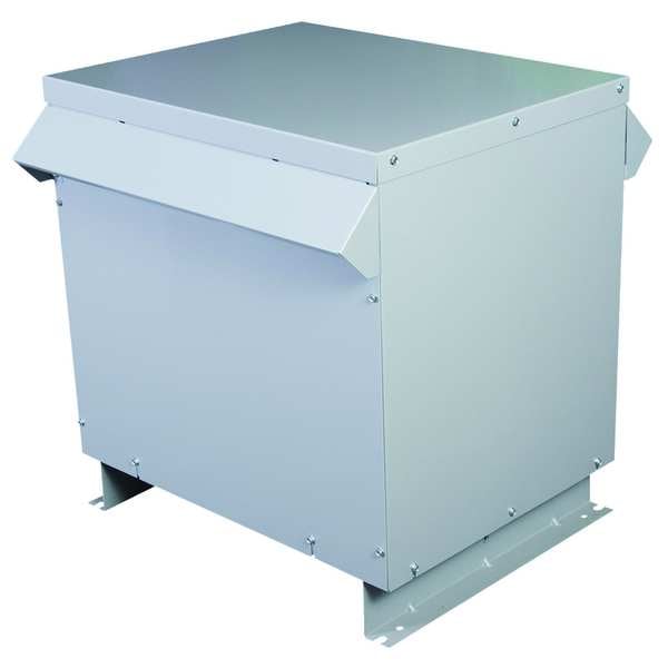 Acme Electric Low Voltage Distribution Transformer, 45 kVA, NEMA 3R, 80°C, 120/208V AC, 480V AC - T3045K0013BSB
