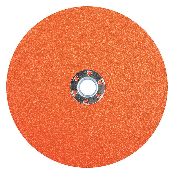 Disco de fibra Abrasiva Norton, 7" de diámetro, Abrasivo Recubierto - 69957370213