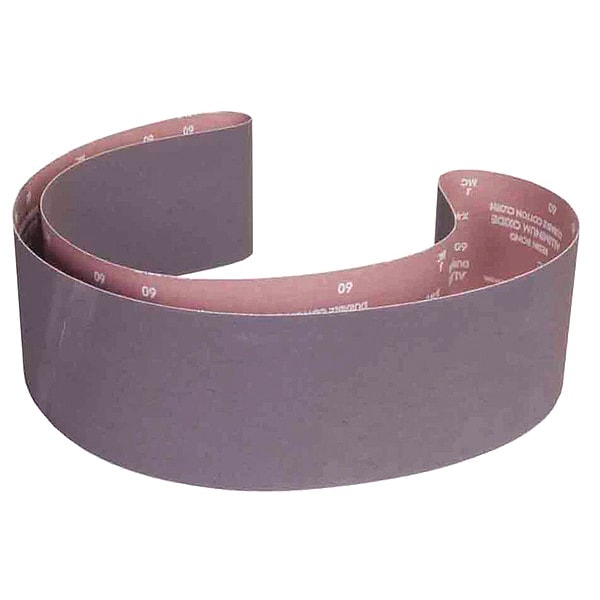 Lija para lijado Norton Abrasives, recubierta, 6 pulgadas de ancho, 89 pulgadas de largo, 80 grano, medio, óxido de aluminio, R215 Metalite, café - 07660760062