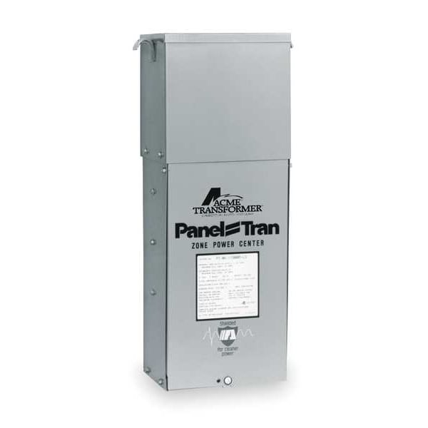 Acme Electric Panel-Tran Zone Power Center, 15 kVA, NEMA 3R, 115°C, 120/240V AC, 480V AC - PT061150015LS