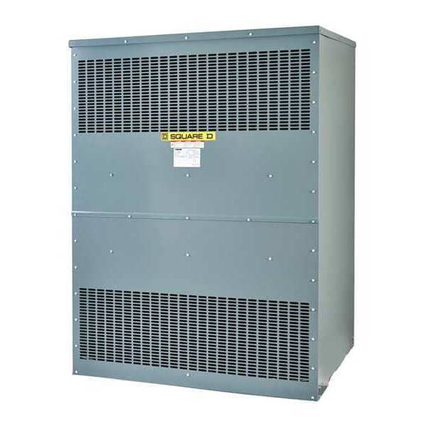 Square D Low Voltage Distribution Transformer, 500 kVA, NEMA 1, 150°C, 120/208V AC, 600V AC - EX500T79H