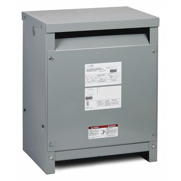 Lvgp General Purpose Transformer, 45 kVA, NEMA 2, 150°C, 120/208V, 540/555/570/585/600/615/630V - G045K5RH2A04