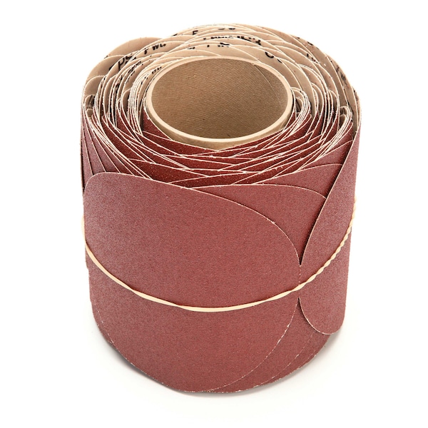 Rollo de Discos de Papel 3M, 80 Peso F, 6"xNH, Die600Z - 763U 349