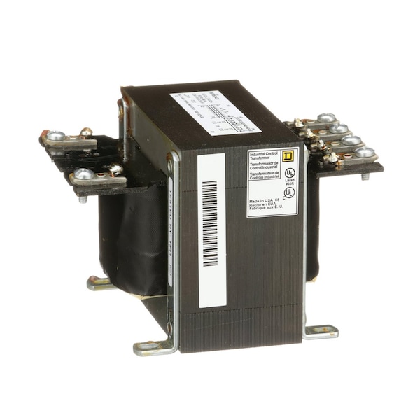 Square D Control Transformer, 300 VA, Not Rated, 80°C, 110V, 240/480V AC, 220/440V AC, 230/460V AC - 9070EO4D1
