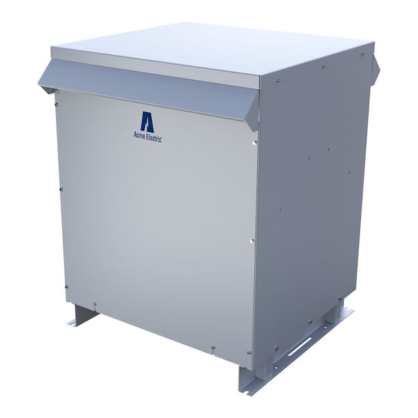 Acme Electric Low Voltage Distribution Transformer, 150 kVA, NEMA 3R, 150°C, 120/208V AC, 480V AC - T3150K0013B