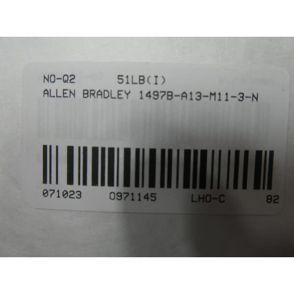 Allen Bradley Voltage Transformer, 2 kVA, 120/240V, 550/575/600V - 1497B-A13-M11-3-N