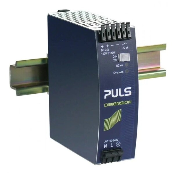 Puls DIN rail power supplies for 1-phase system, 24 V, 5 A - QS5.241