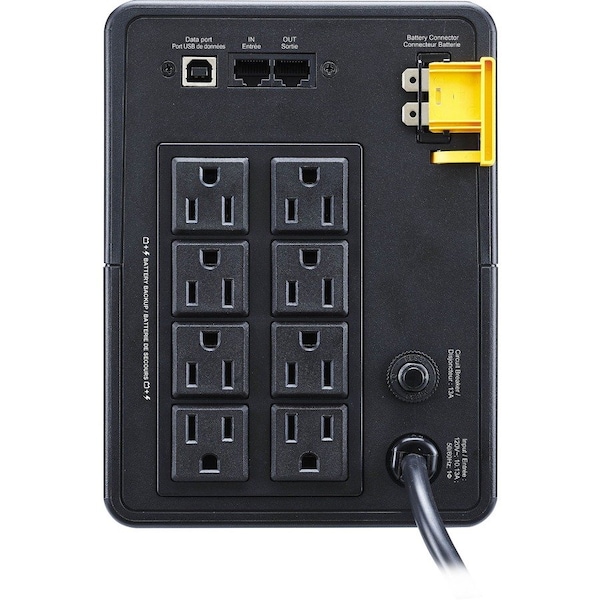 Apc APC BACK-UPS 1200VA, 120V, AVR, 2 USB CHARGING PORT NEMA SOCKETS - BVK1200M2