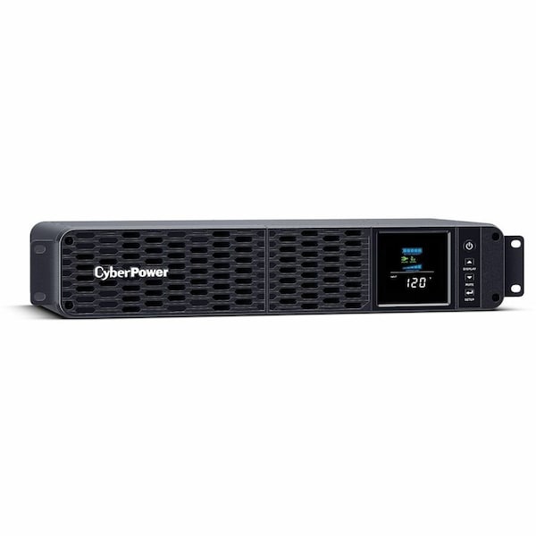 Cyberpower UPS System, 1500VA, Line Interactive, Out: 120V AC In: 120V AC - CP1500PFCRM2U