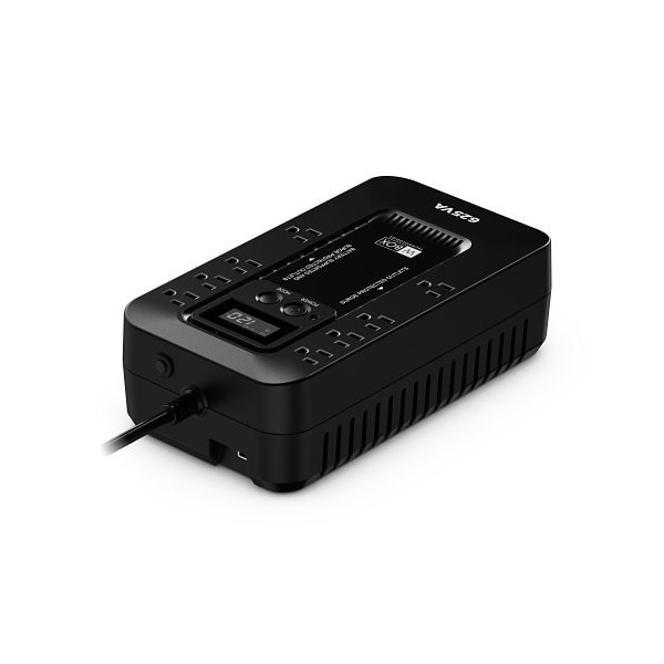 W Box UPS System, 650VA, Standby, Out: 120V In: 120V - 0E-625V8LCD2