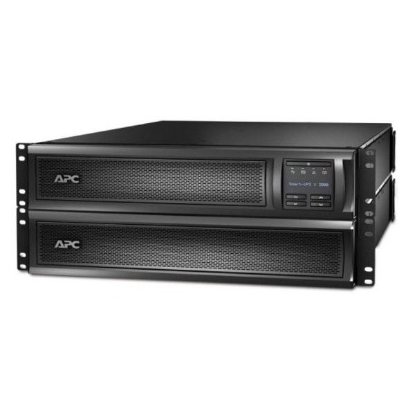 Apc UPS System, 3000VA, Line Interactive, Out: 120V AC In: 120V AC - SMX3000RMLV2U