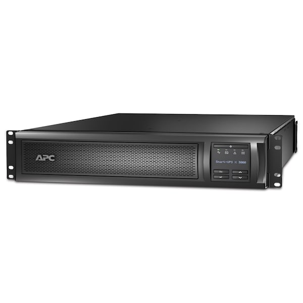 Apc UPS System, 3000VA, Line Interactive, Out: 120V AC In: 120V AC - SMX3000RMLV2U