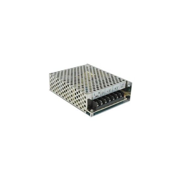 Cui Inc AC to DC Power Supply, 90 to 264V AC, 24V DC, 3.2A, Chassis - VGS-75-24