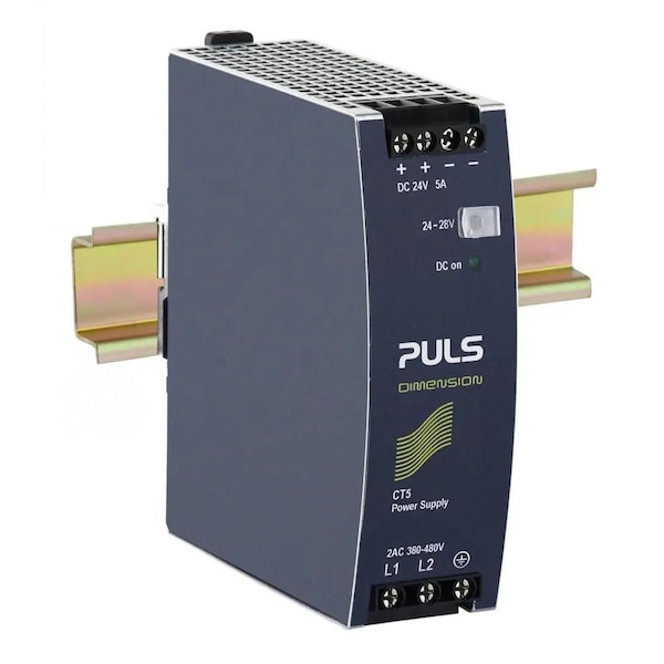 Puls DIN rail power supplies for 3-phase system, 24 V, 5 A - CT5.241