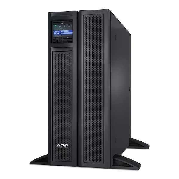 Apc UPS System, 3000VA, Line Interactive, Out: 120V AC In: 120V AC - SMX3000LV