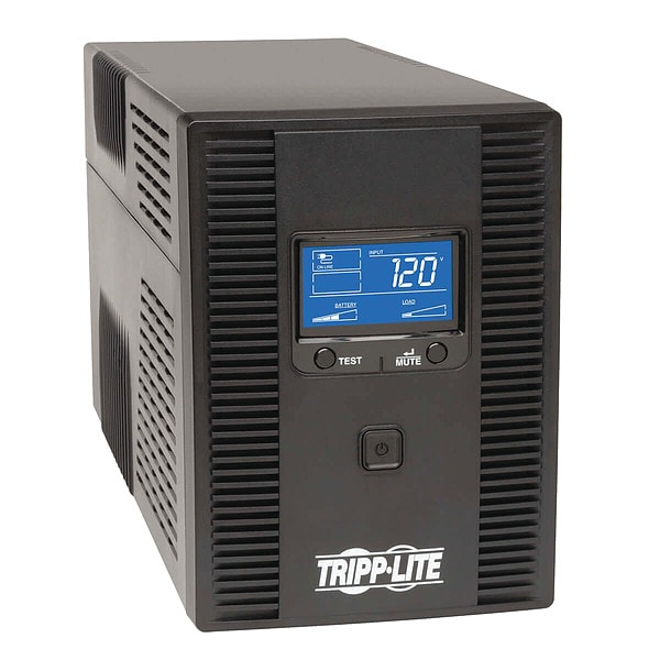 Tripp Lite UPS System, 1.3kVA, Line Interactive, Out: 120V AC In: 120V AC - SMART1300LCDT