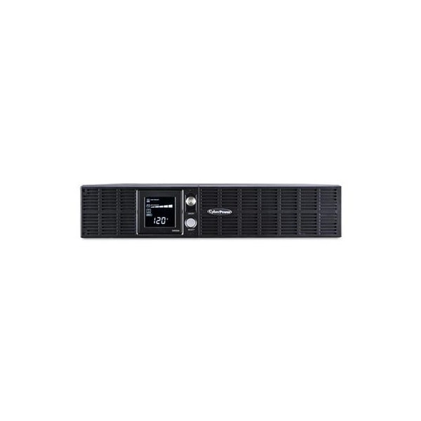 Cyberpower Smart UPS, 1500VA, Line Interactive, Out: 120V AC In: 90 to 140V AC - OR1500LCDRT2U