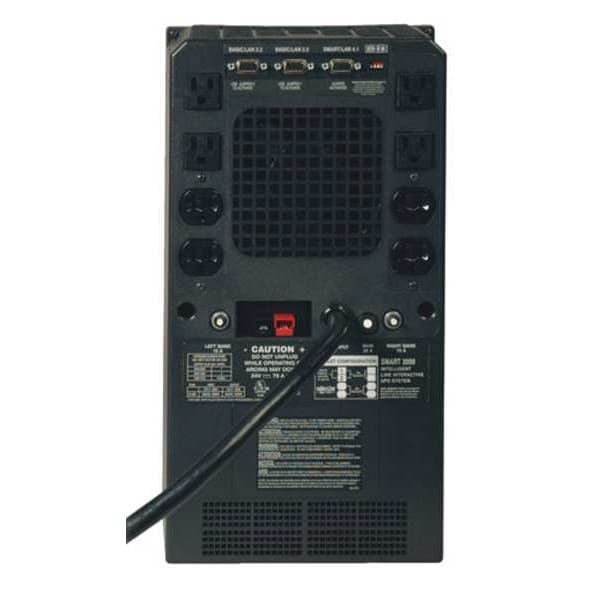 Tripp Lite UPS System, 3kVA, Line Interactive, Out: 110/115/120V In: 120V AC - SMART3000NET