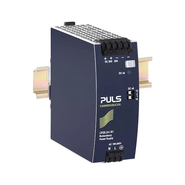 Puls Power supply with integrated decoupling function, 24 V, 20 A - CP20.241-R1