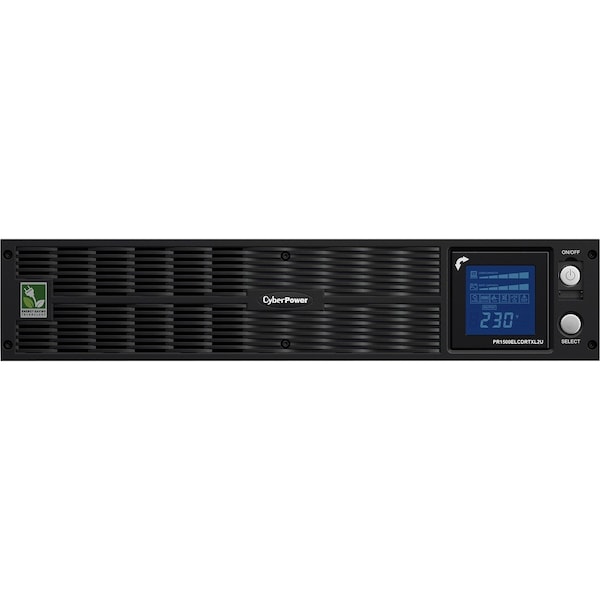 Cyberpower UPS System, 1500VA, Line Interactive, Out: 220/230/240V AC In: 230V AC - PR1500ELCDRTXL2
