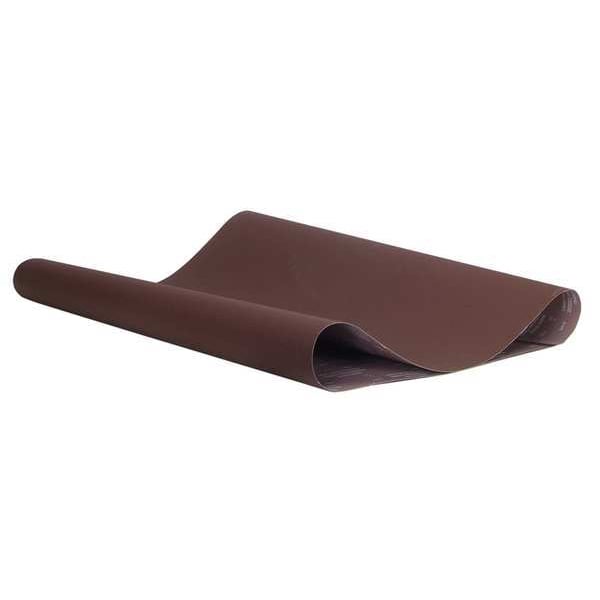 Lija de banda recubierta Norton Abrasives, 37 pulgadas de ancho, 60 pulgadas de largo, 100 granos, Medio, Óxido de aluminio, R215 Metalite, Café - 69957325708
