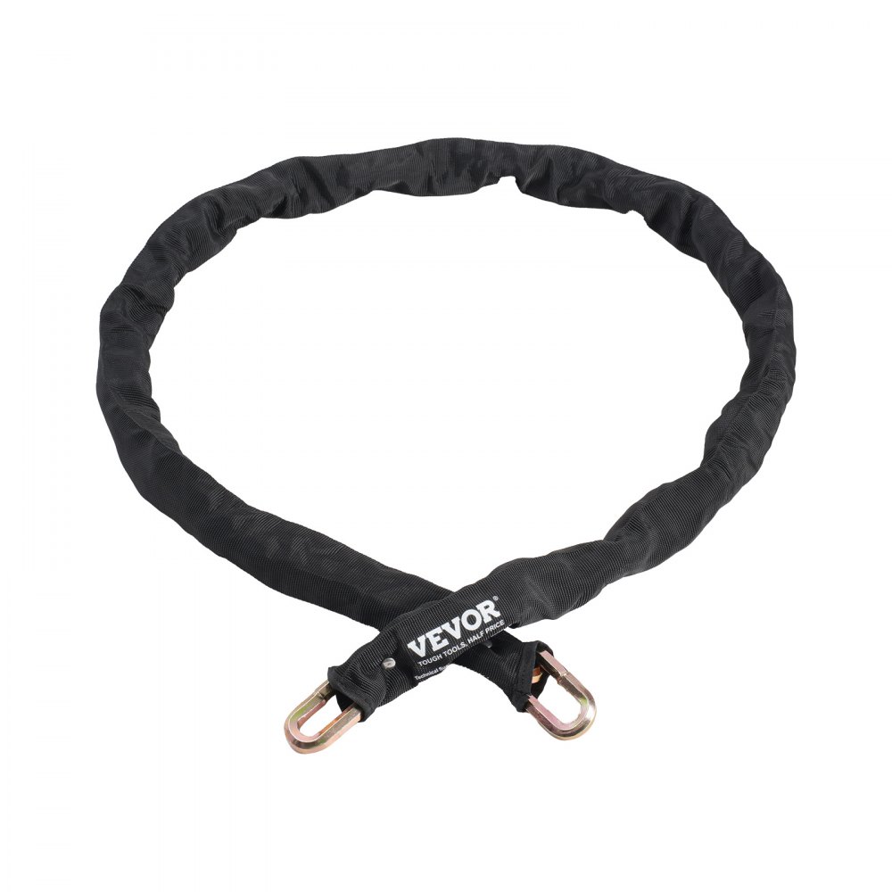 VEVOR Bike Chain lock 5.91 ft Safety Bike chain lock 9.5 mm thick black, suitable for electric bikes, motorcycles - ZXCLSAQLT95MUDFM0V0