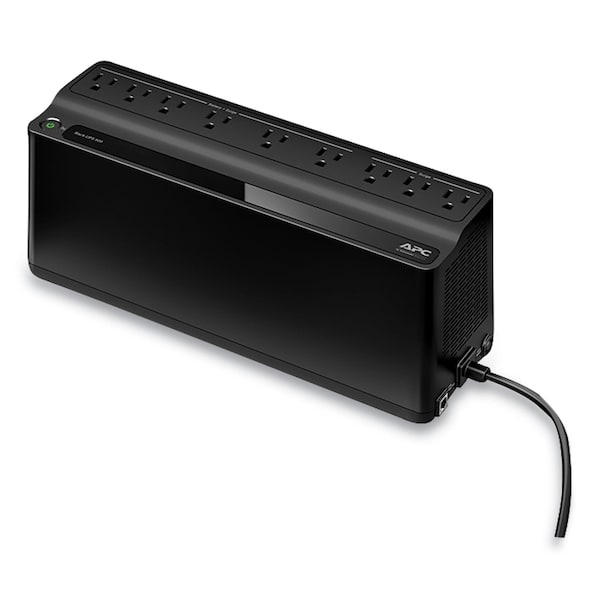 Apc BN900M Back-UPS 900 VA Battery Backup System, 9 Outlets, 900 VA, 354 J - BVN900M1