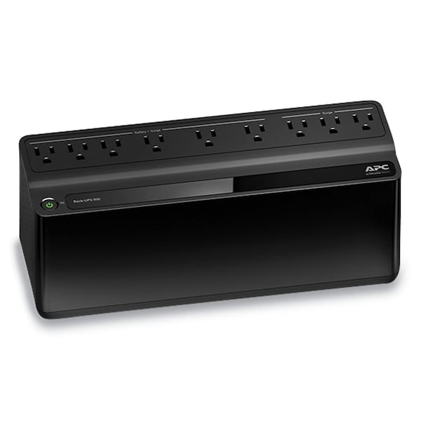 Apc BN900M Back-UPS 900 VA Battery Backup System, 9 Outlets, 900 VA, 354 J - BVN900M1