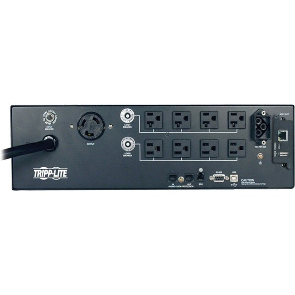 Tripp Lite Smart UPS, 3kVA, Online, Out: 120V AC In: 120V AC - SU3000RTXL3UN