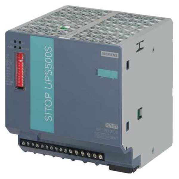 Siemens UPS System, 104VA, Standby, Out: 24V DC In: 24V DC - 6EP1933-2EC41