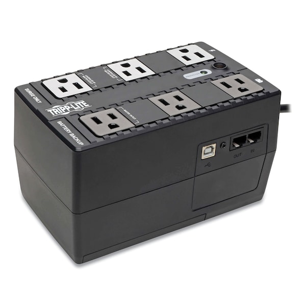 Tripp Lite Standby UPS System, 350VA, Standby, Out: 110/115/120V In: 120V AC - ECO350UPS