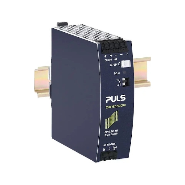 Puls DIN rail power supplies for 1-phase system, 24 V, 10 A - CP10.241-M1