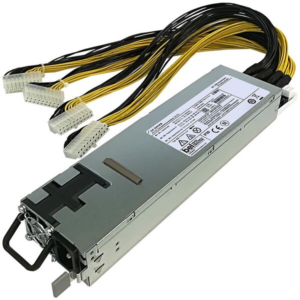 Bel Power Solutions AC to DC Power Supply, 90 to 264V AC, 12V DC, 2000W, 167A - PET2000-NAS446