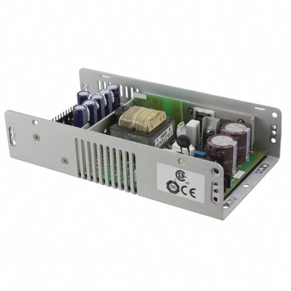 Bel Power Solutions Switching Power Supply, 90 to 264V AC, 5/12/-5/-12V DC, 165W, 30/10/1/3A, Chassis - MAP130-4010