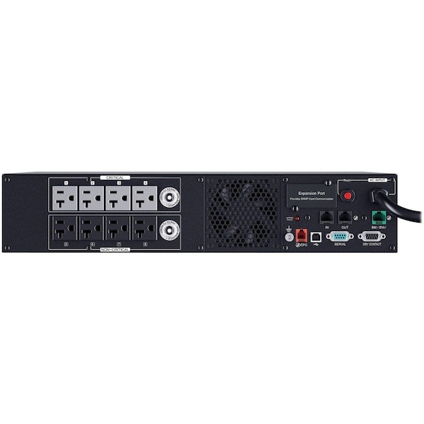 Cyberpower SINE WAVE, 2U RACK/TOWER, 8 X NEMA 5-20R, NEMA L5-30P W/10FT CORD, USB, SERIAL,  - PR2200RT2U