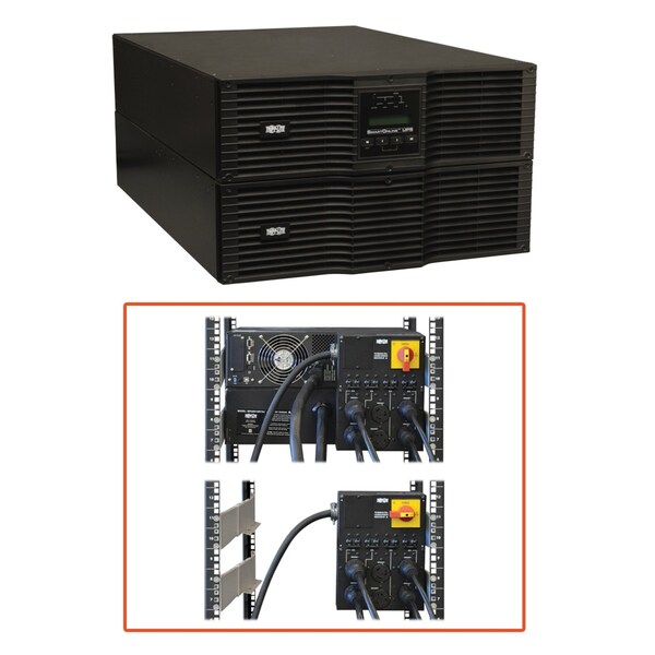 Tripp Lite UPS System, 8kVA, Online/Double Conversion, Out: 200/208/240V AC In: 200/208/240V AC - SU8000RT3U