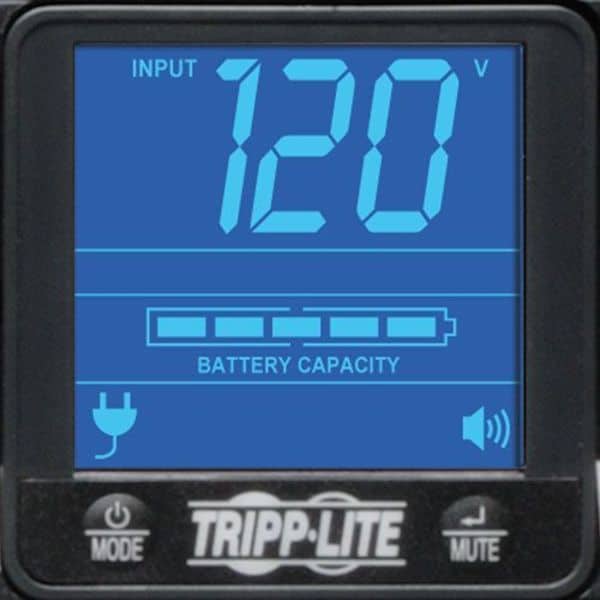 Tripp Lite Smart UPS, 1.5kVA, Line Interactive, Out: 110/115/120V AC In: 110/115/120V AC - SMART1500LCDXL