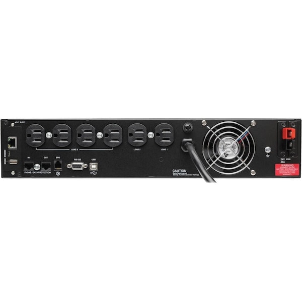 Tripp Lite Smart UPS, 750VA, Online, Out: 120/110/100V AC In: 120/110/100V AC - SU750RTXL2UN